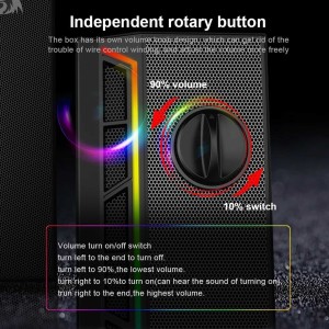 اسپیکر ردراگون مدل GS580 Calliope RGB